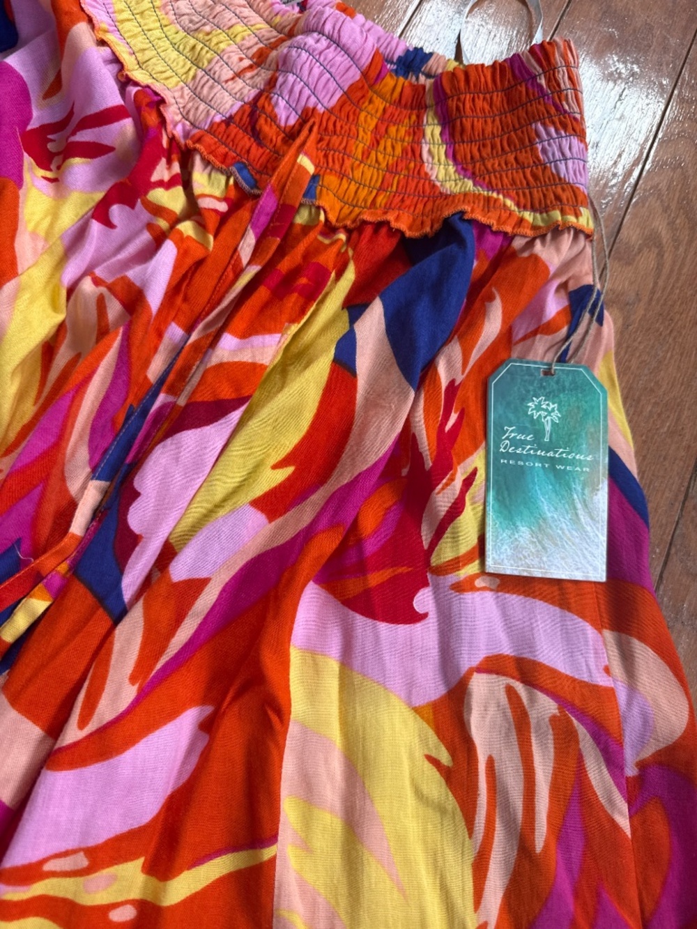 NWT wide leg resort wear pants - Picture 2 of 4